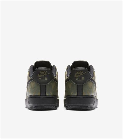 Nike Air Force 1 Low 07 'Medium Olive Camo Reflective' Release 